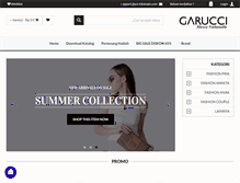 Tablet Screenshot of garucci-shoes.com